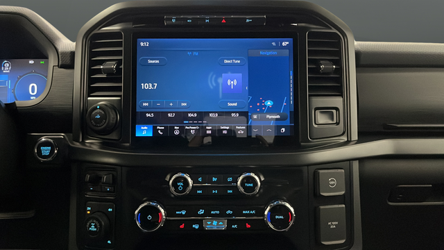 Used 2024 Antimatter Blue Metallic Ford XLT image 11