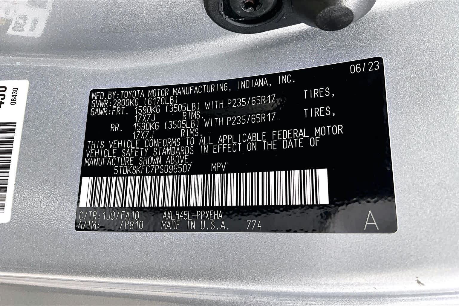 Used 2023 Celestial Silver Metallic Toyota LE image 33