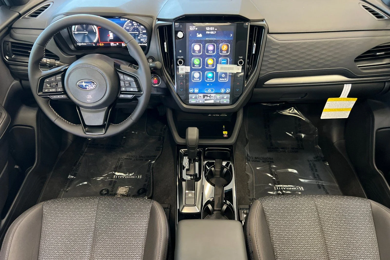 New 2026 Silver Subaru Premium Hybrid image 12