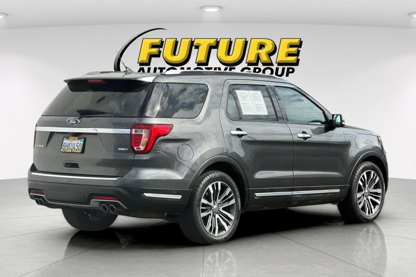 Used 2018 Gray Ford Platinum image 3