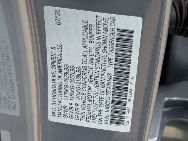 New 2026 Solar Silver Metallic Honda Sport image 24