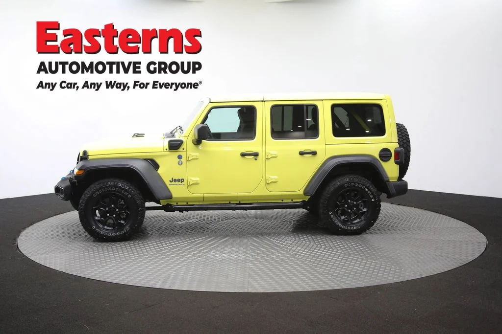 Used 2023 Yellow Jeep Willys 4xe image 59