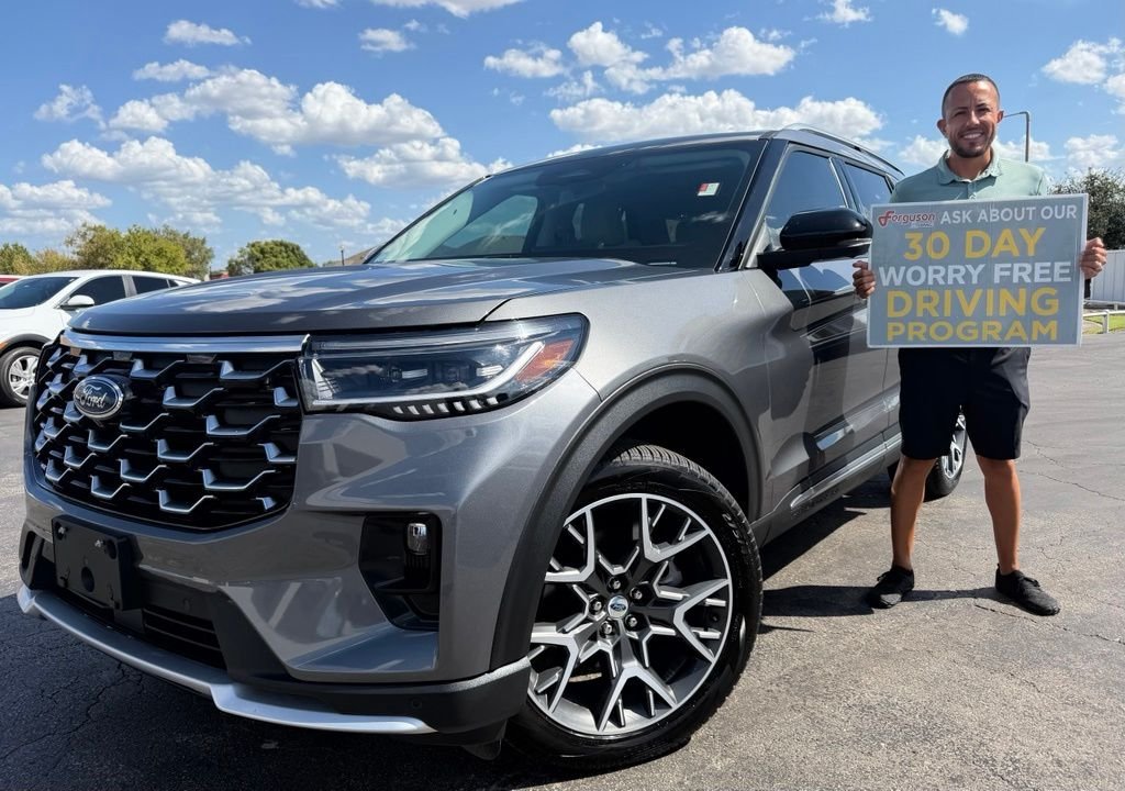 Gray 2025 Ford Explorer SUV / Crossover All-Wheel Drive