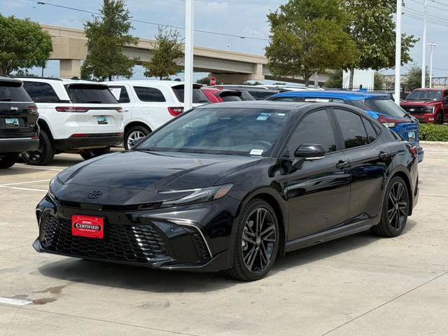 Certified Used 2025 MIDNIGHT BLACK METAL Toyota XSE image 11