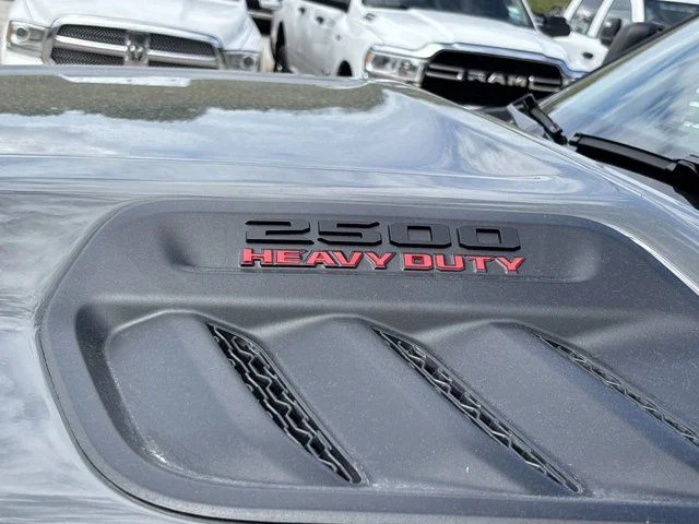 New 2026 Ceramic Gray Clear-Coat Exterior Paint RAM Laramie image 12