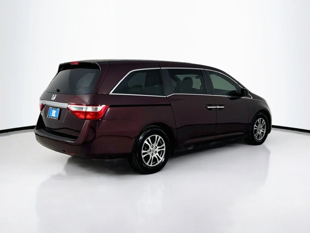 Used 2013 Dark Cherry Pearl Honda EX image 7