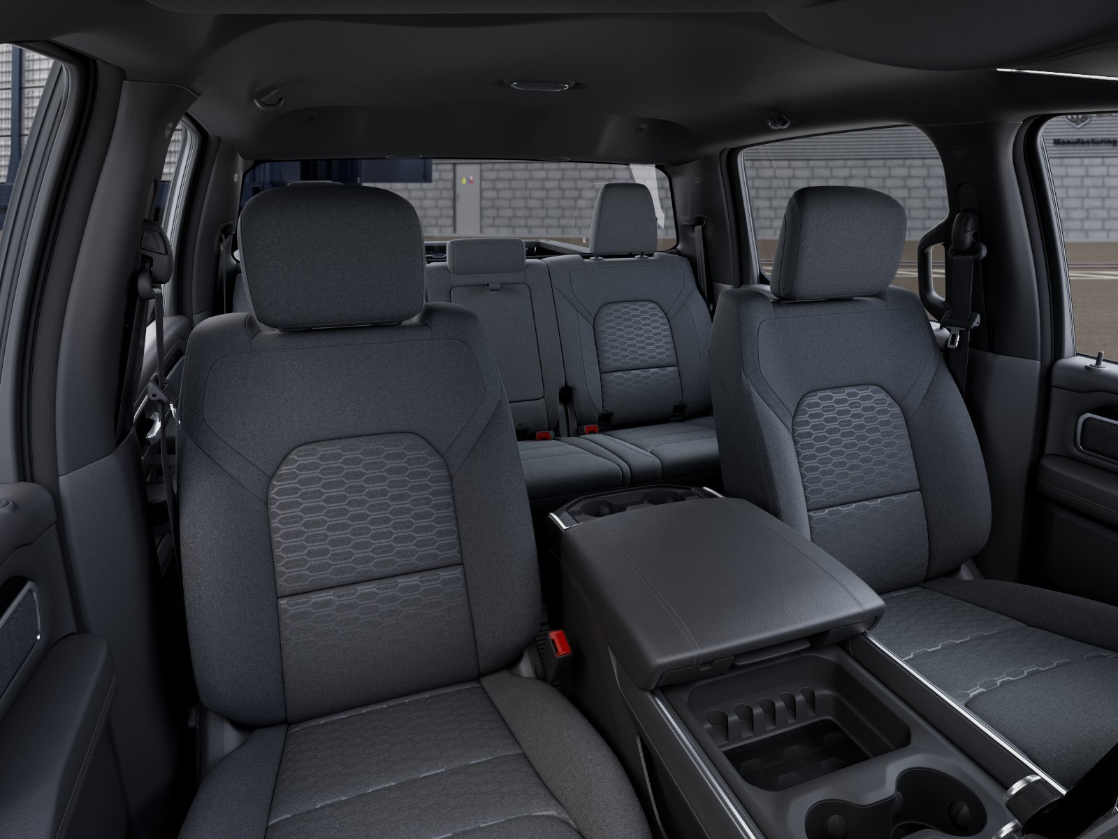 New 2026 Diamond Black Crystal Pearl-Coat Exterior Paint RAM Big Horn image 40