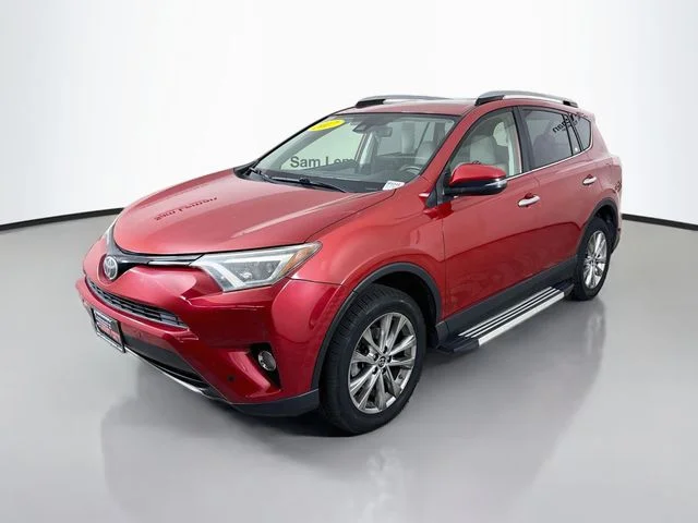 Used 2017 Red Toyota Limited image 3