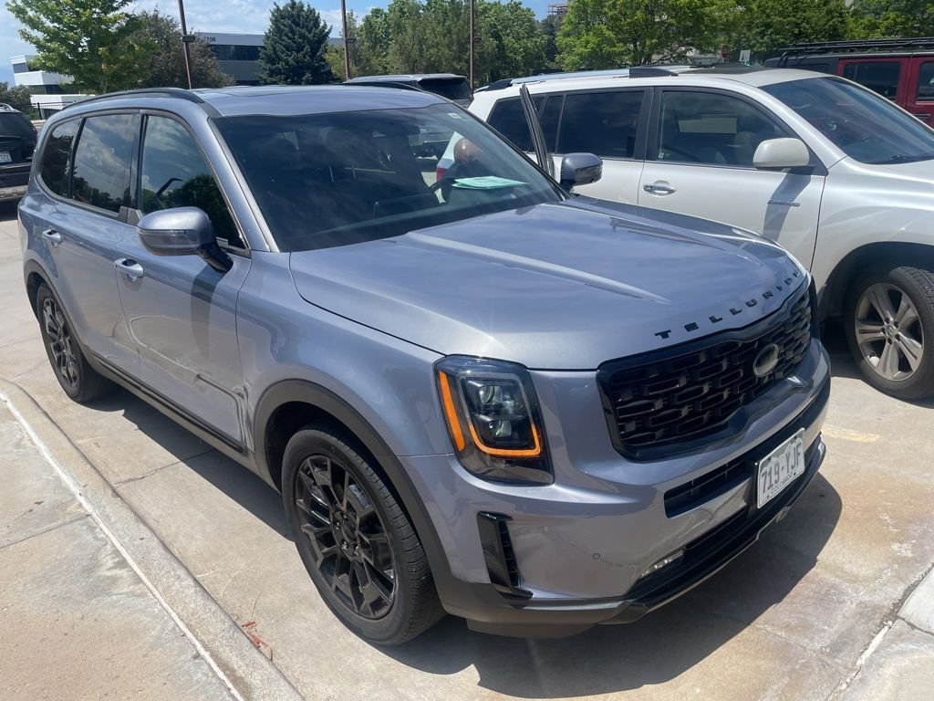 Used 2021 Silver Kia SX image 1