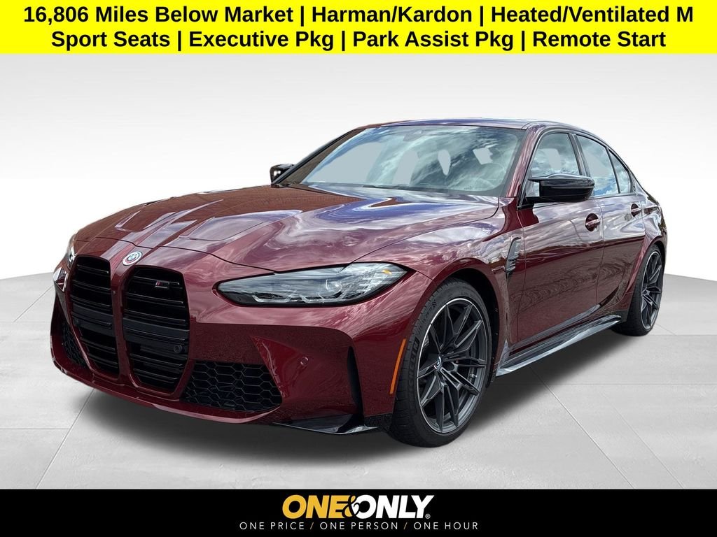 Used 2023 Red Metallic BMW Competition image 1