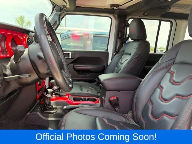 Used 2021 White Jeep Unlimited Sport S image 3