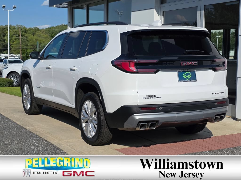 Used 2024 Summit White GMC Elevation image 3