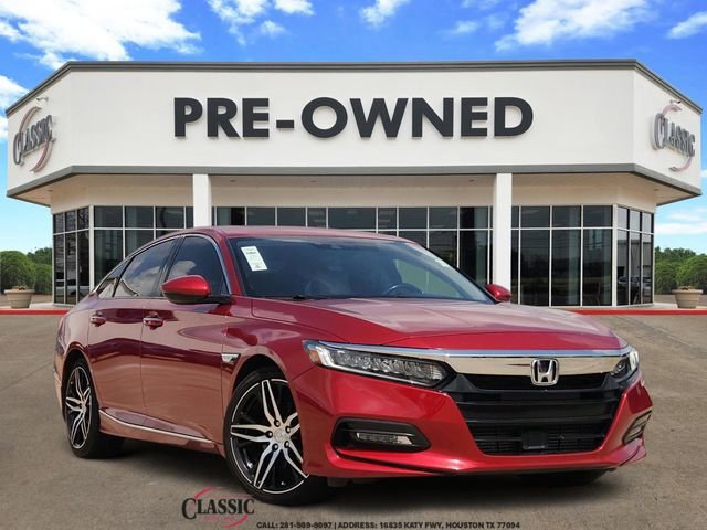 Red 2018 Honda Accord 2.0T Touring FWD Sedan Front-Wheel Drive
