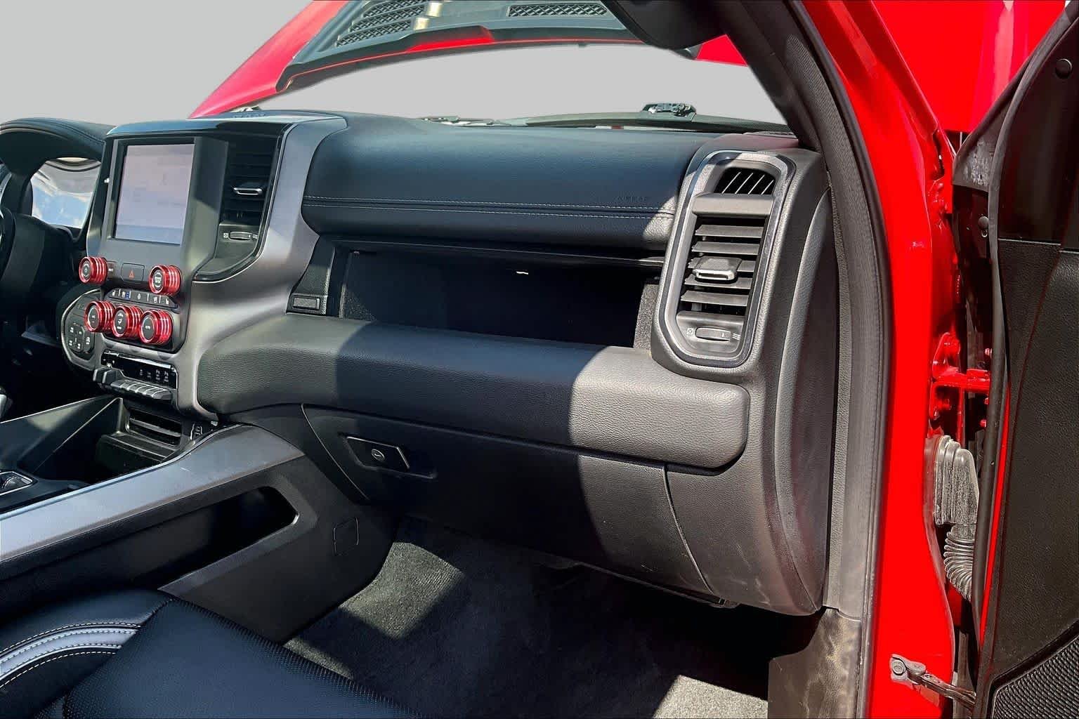 Used 2022 Flame Red Clearcoat Ram Laramie image 17