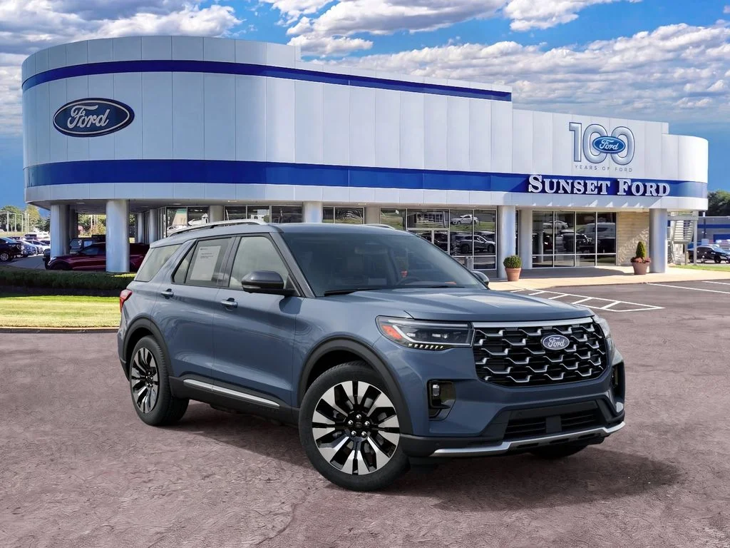 New 2027 Vapor Blue Metallic Ford Platinum® image 4