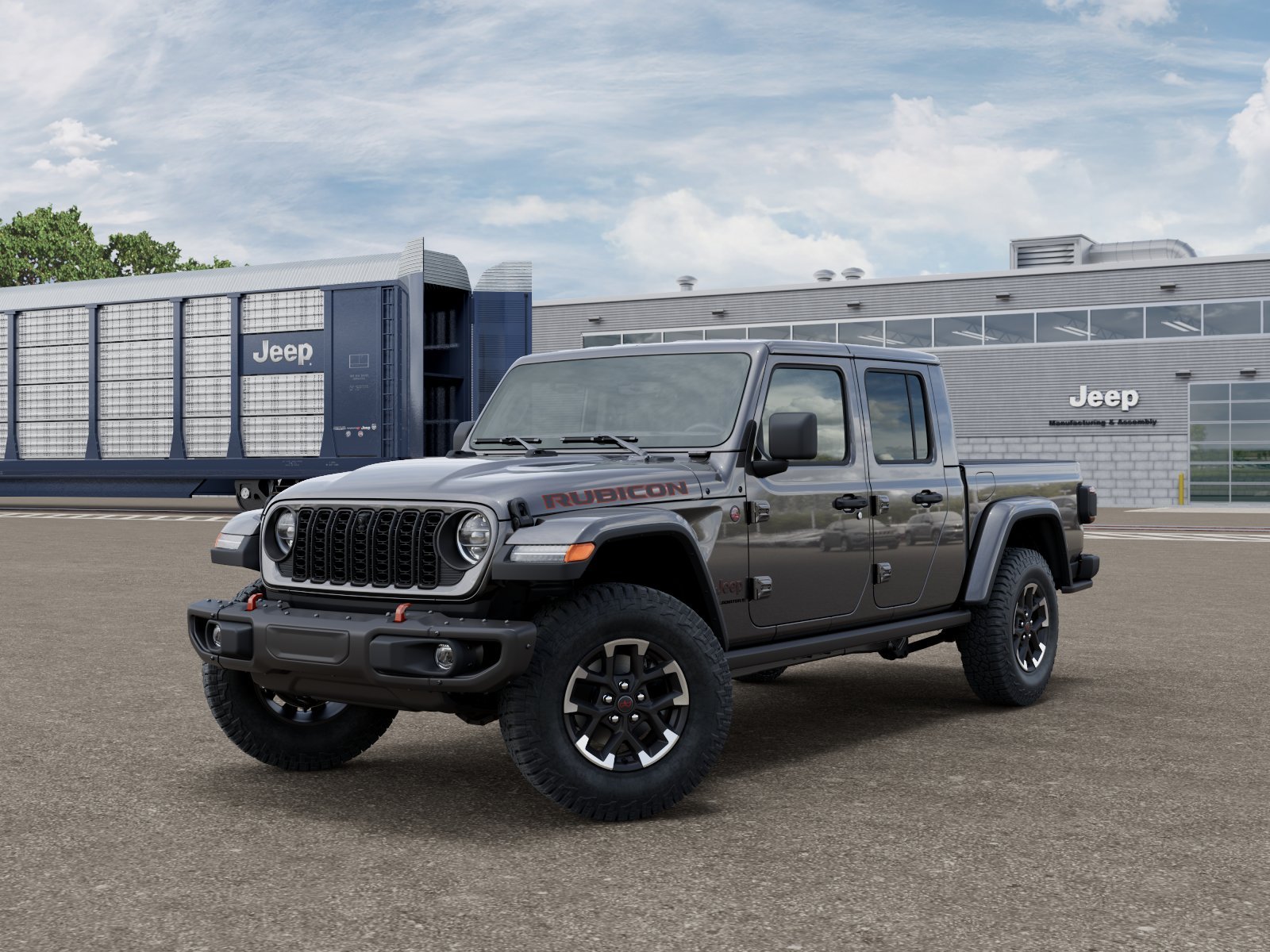 New 2026 Granite Crystal Metallic Clear-Coat Exterior Paint Jeep  image 1