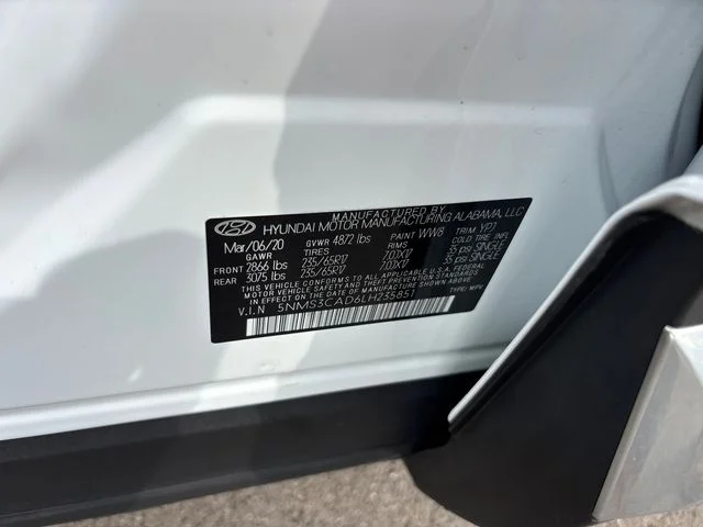 Used 2020 Gray Hyundai SEL image 35