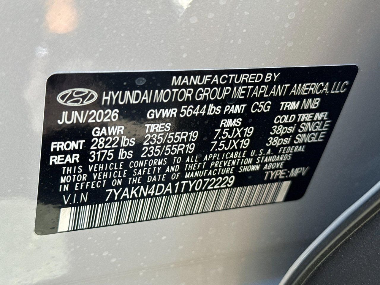 New 2026 Gray Hyundai SEL image 27