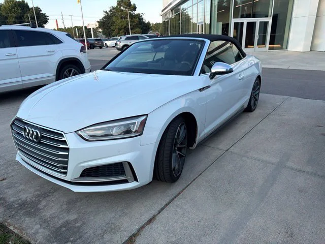 Used 2018 White Audi 3.0T Premium Plus image 2