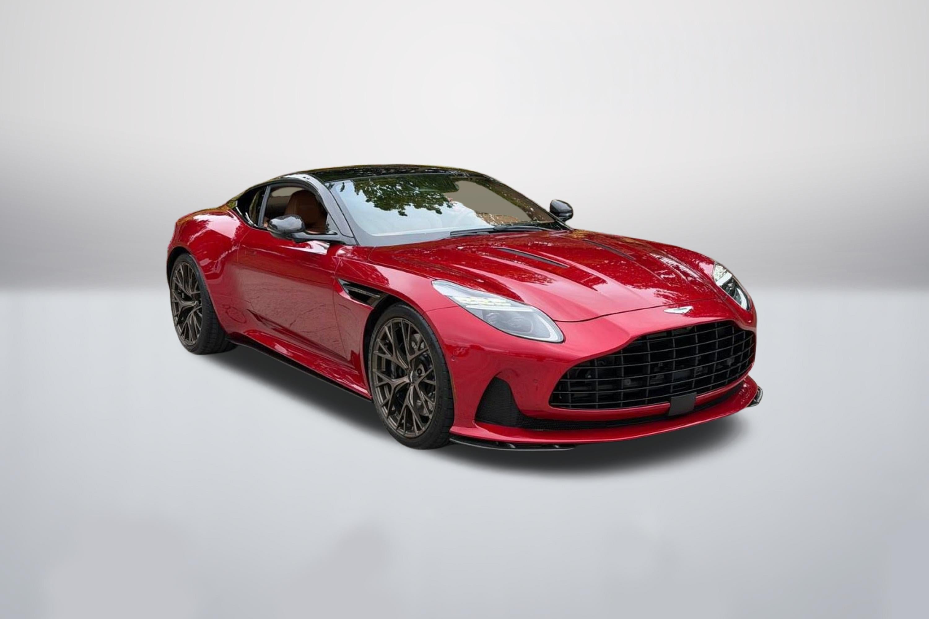 Used 2025 Hyper Red Aston Martin  image 1