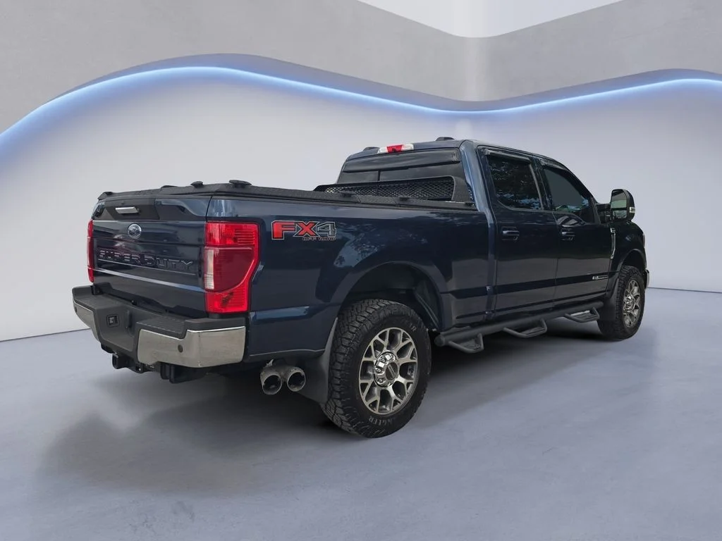 Used 2020 Blue Jeans Metallic Ford LARIAT image 6