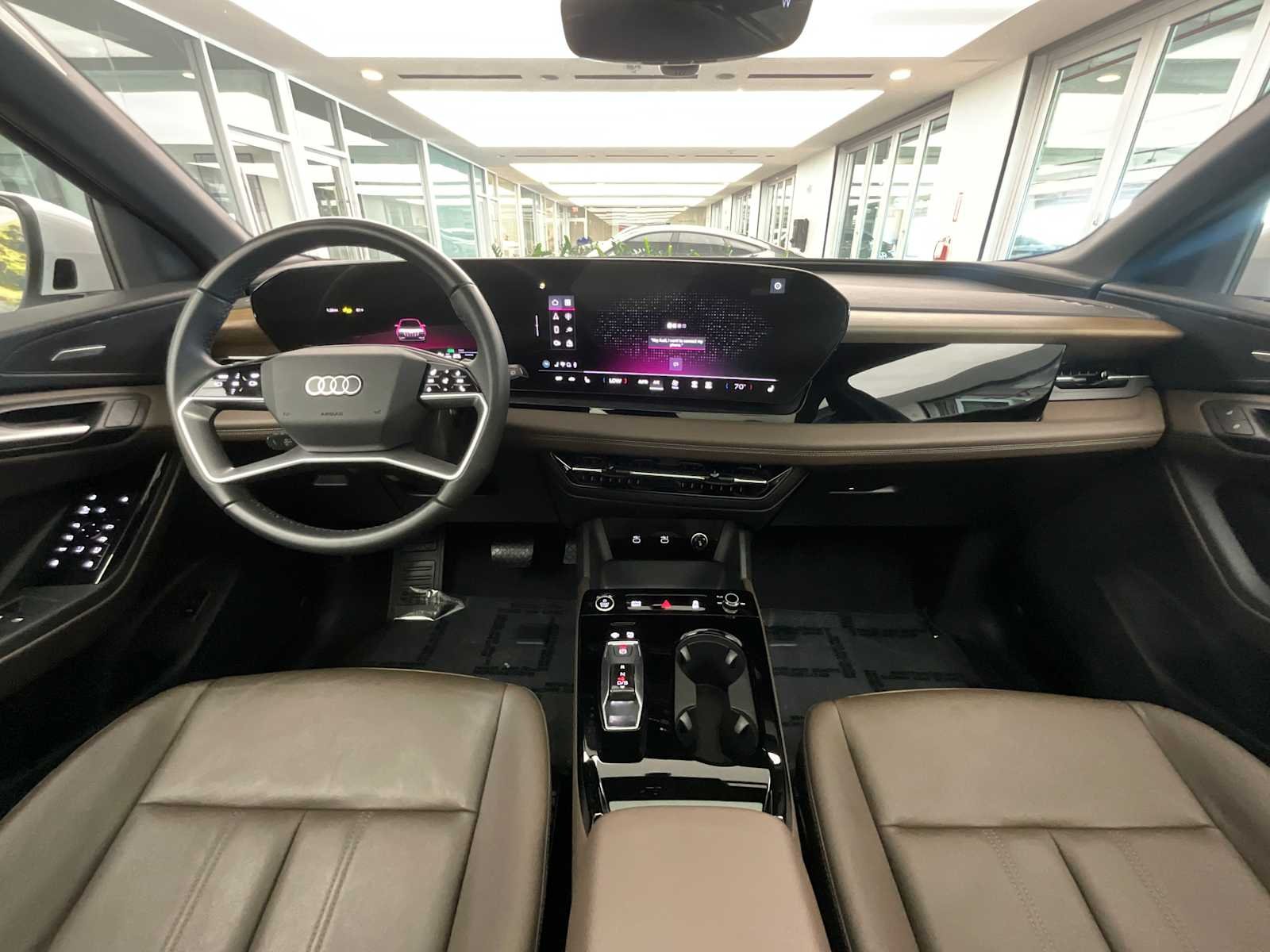 Used 2025 Glacier White Metallic Audi Premium Plus image 6
