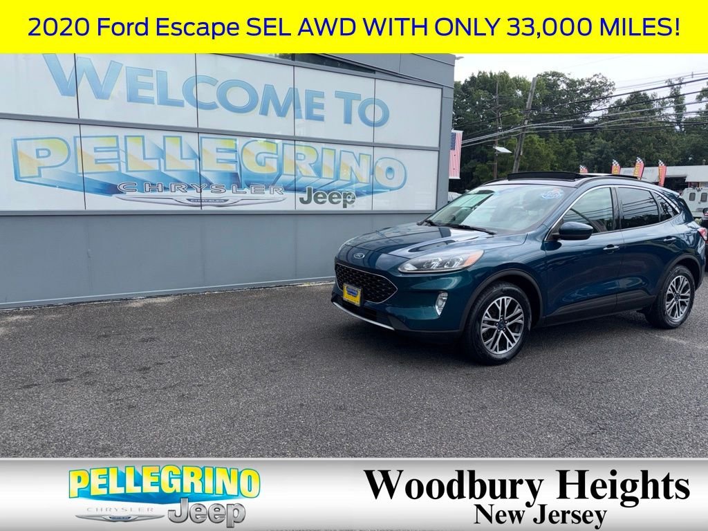 Used 2020 Ford Escape SEL with VIN 1FMCU9H66LUB37712 for sale in Woodbury Heights, NJ