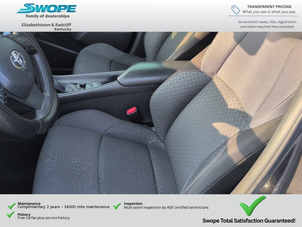 Used 2021 Magnetic Gray Metallic Toyota LE image 12