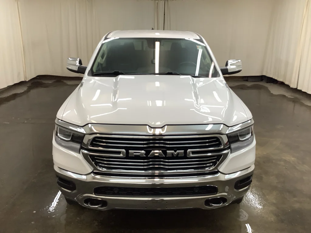 Used 2020 Bright White Clearcoat Ram Laramie image 3