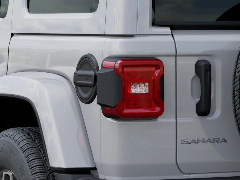 New 2026 Bright White Clear-Coat Exterior Paint Jeep Sahara image 9