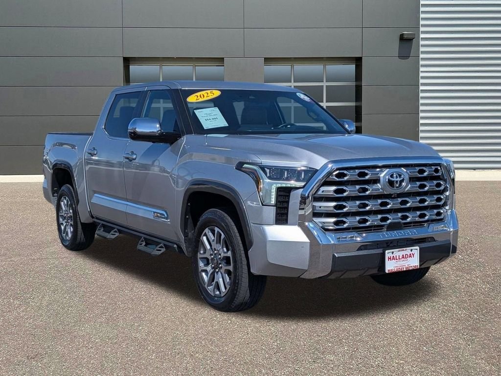 Certified Used 2025 Celestial Silver Metallic Toyota 1794 Edition image 3
