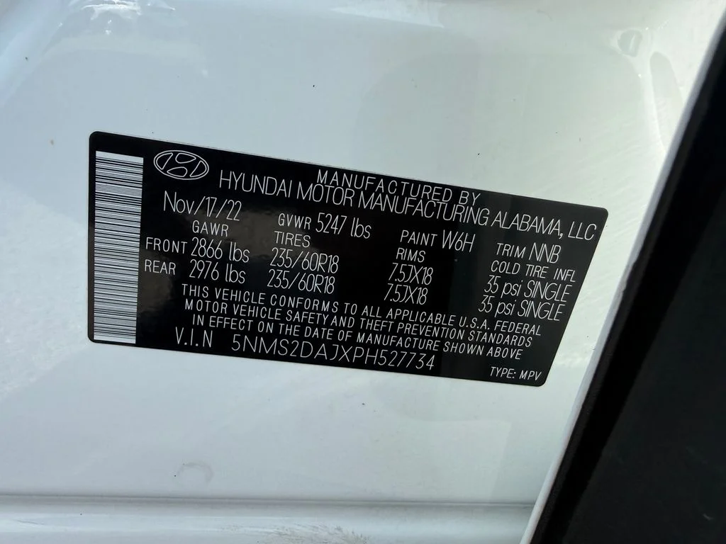 Used 2023 White Hyundai SEL image 24