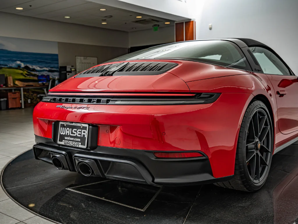 Used 2026 Carmine Red Porsche Targa 4 GTS image 22