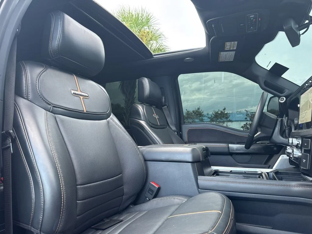 Used 2024 Black Metallic Ford Platinum image 14