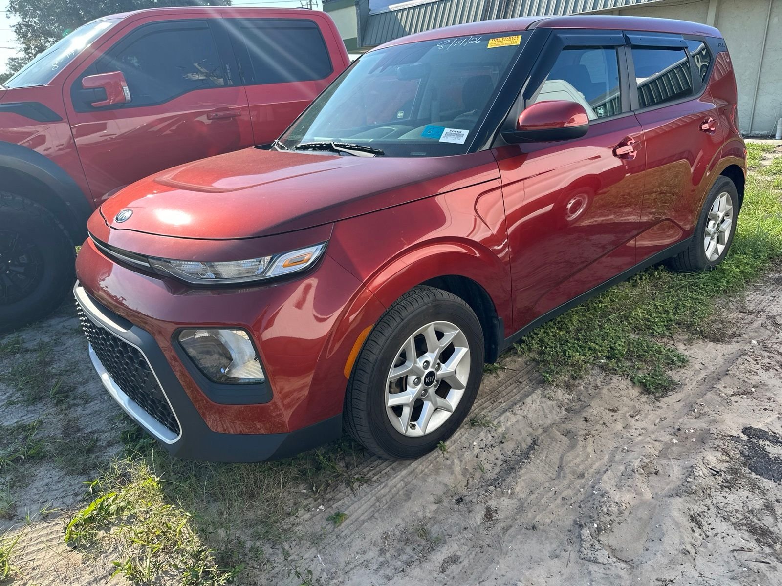 Used 2020 Mars Orange Kia S image 1