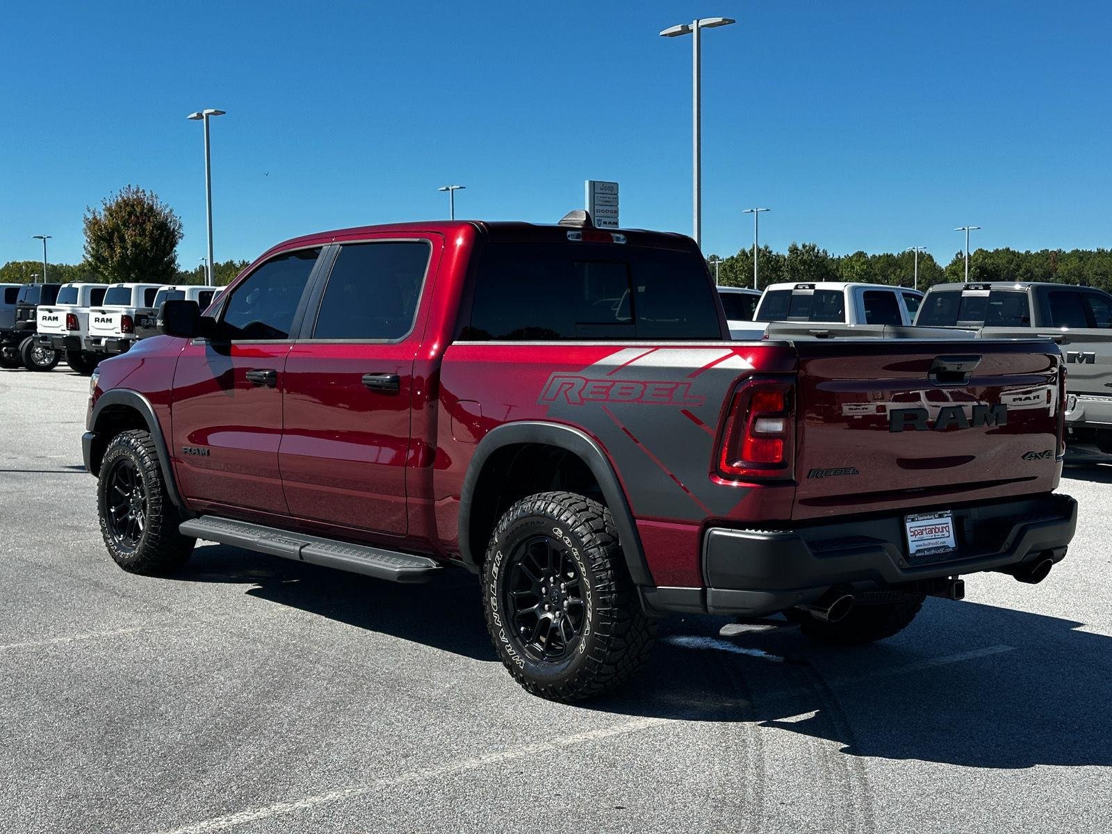 Used 2025 Delmonico Red Pearlcoat Ram Rebel image 6