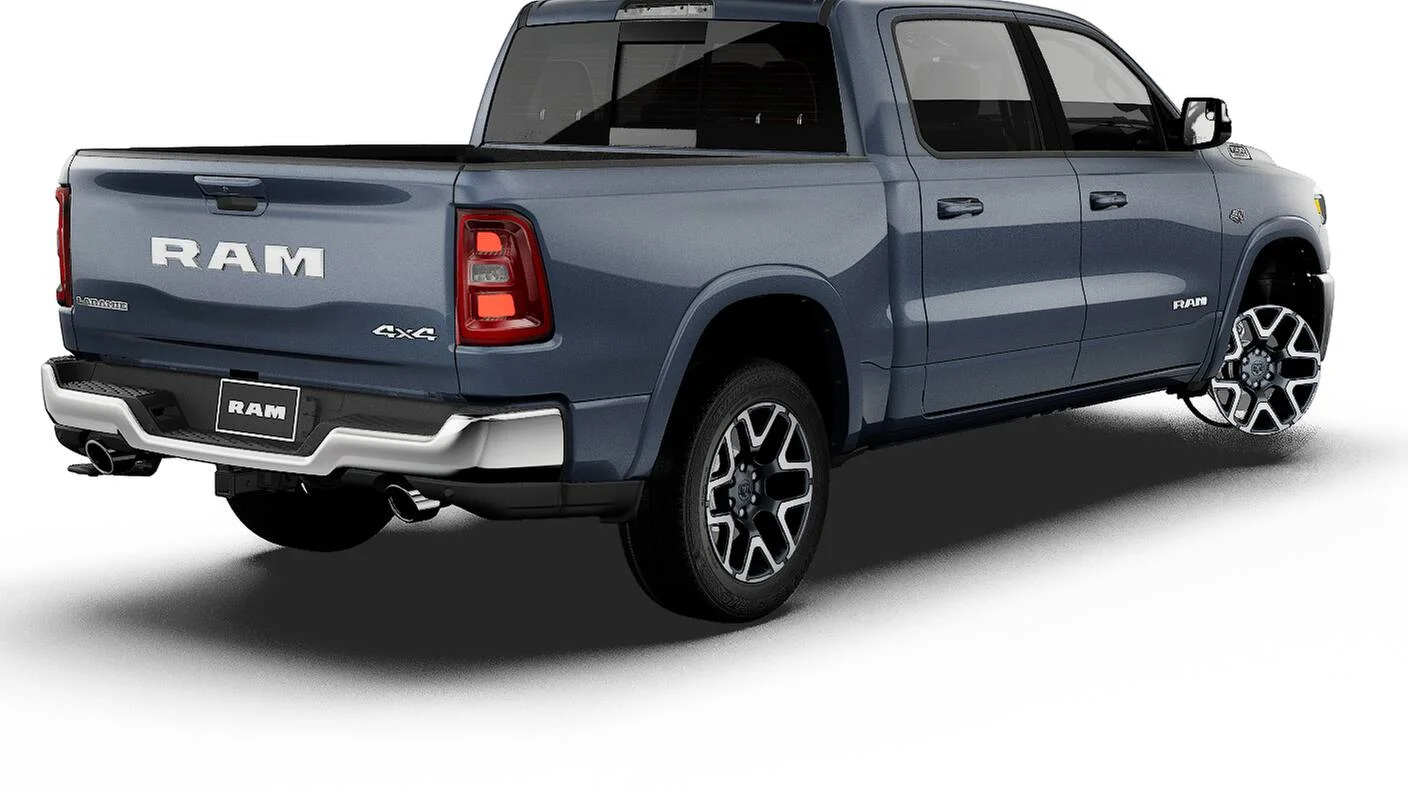 New 2027 Forged Blue Metallic Exterior Paint RAM LARAMIE image 14