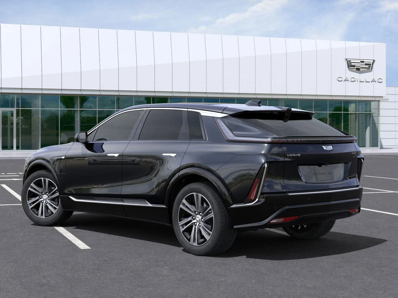 New 2025 Stellar Black Metallic Cadillac Luxury 1 image 3