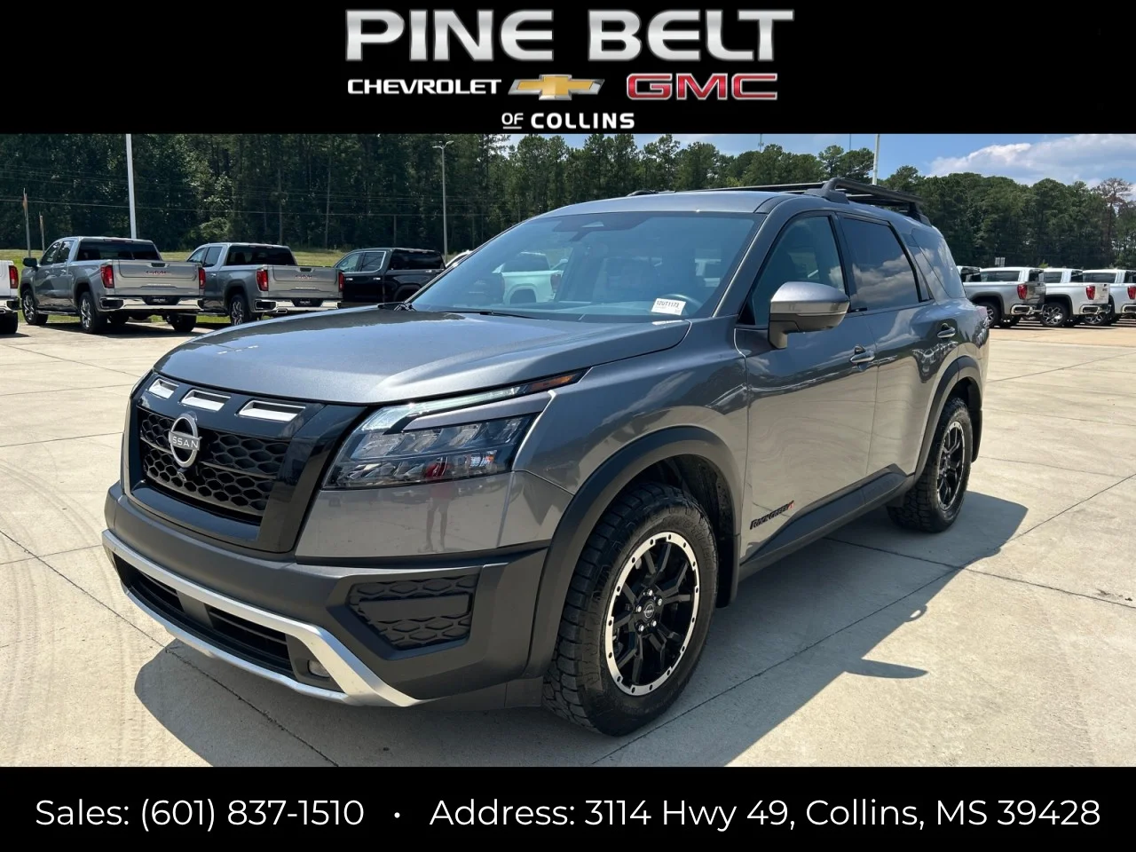 Used 2025 Gray Nissan Rock Creek image 1