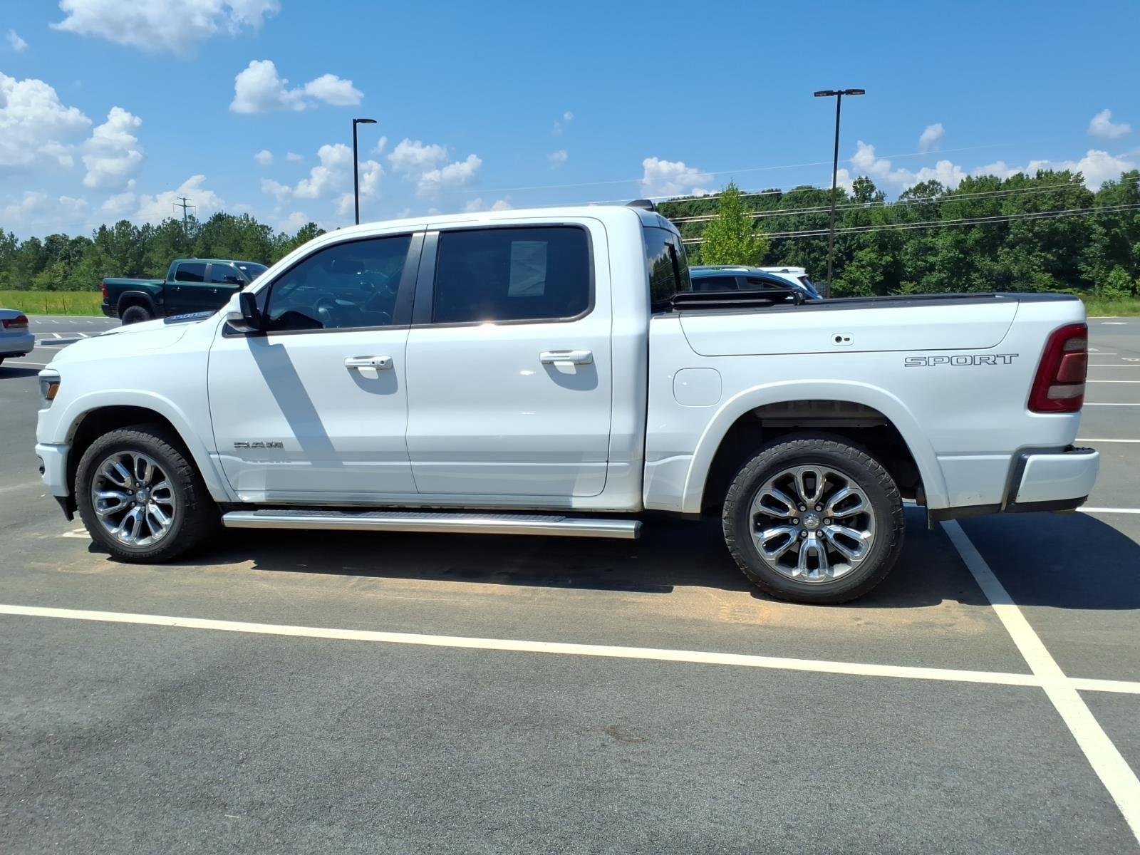 Used 2020 Bright White Clearcoat Ram Laramie image 20