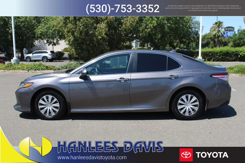 Used 2019 Gray Toyota LE image 2