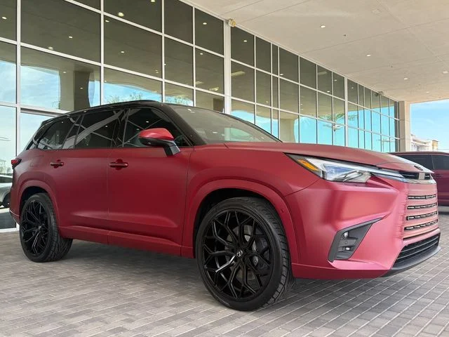 New 2026 Red Lexus 550h+ Luxury image 2