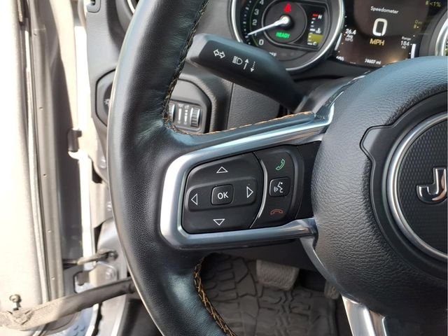 Used 2021 Silver Jeep Unlimited Sahara 4xe image 24