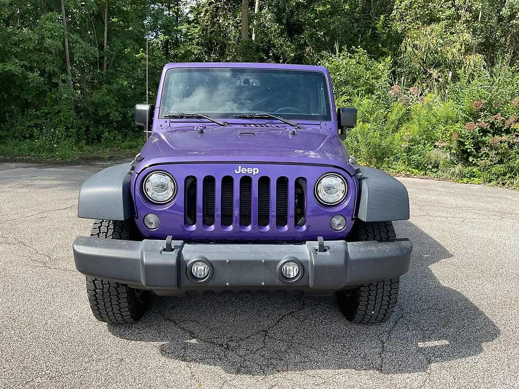 Used 2017 Xtreme Purple Clear Coat Jeep Sport image 2