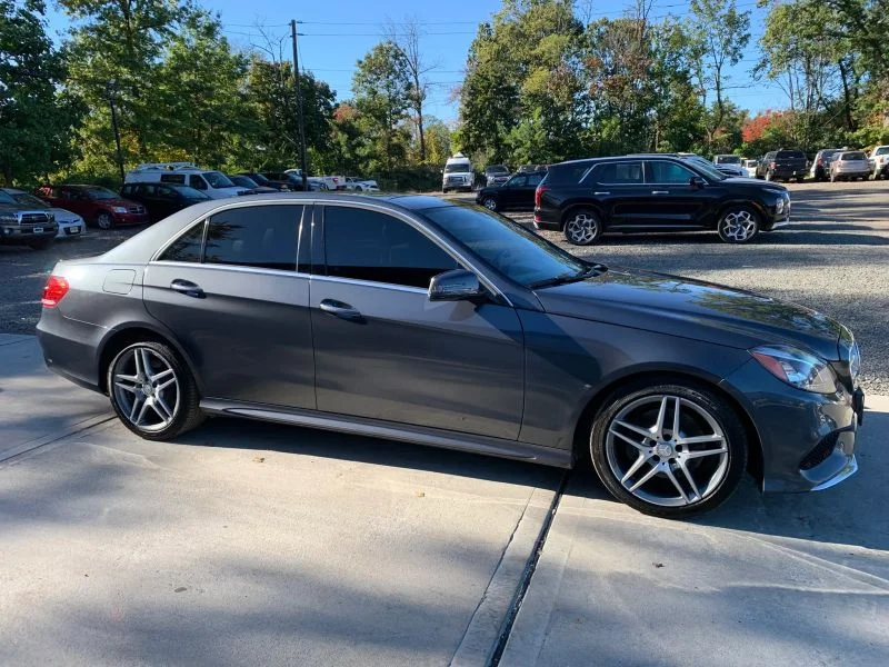 Used 2014 Gray Mercedes-Benz E 350 4MATIC® Sedan 4D image 13