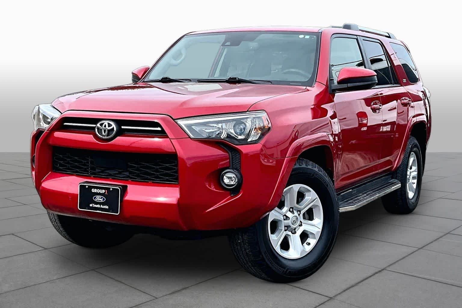 Used 2021 Barcelona Red Metallic Toyota SR5 image 35