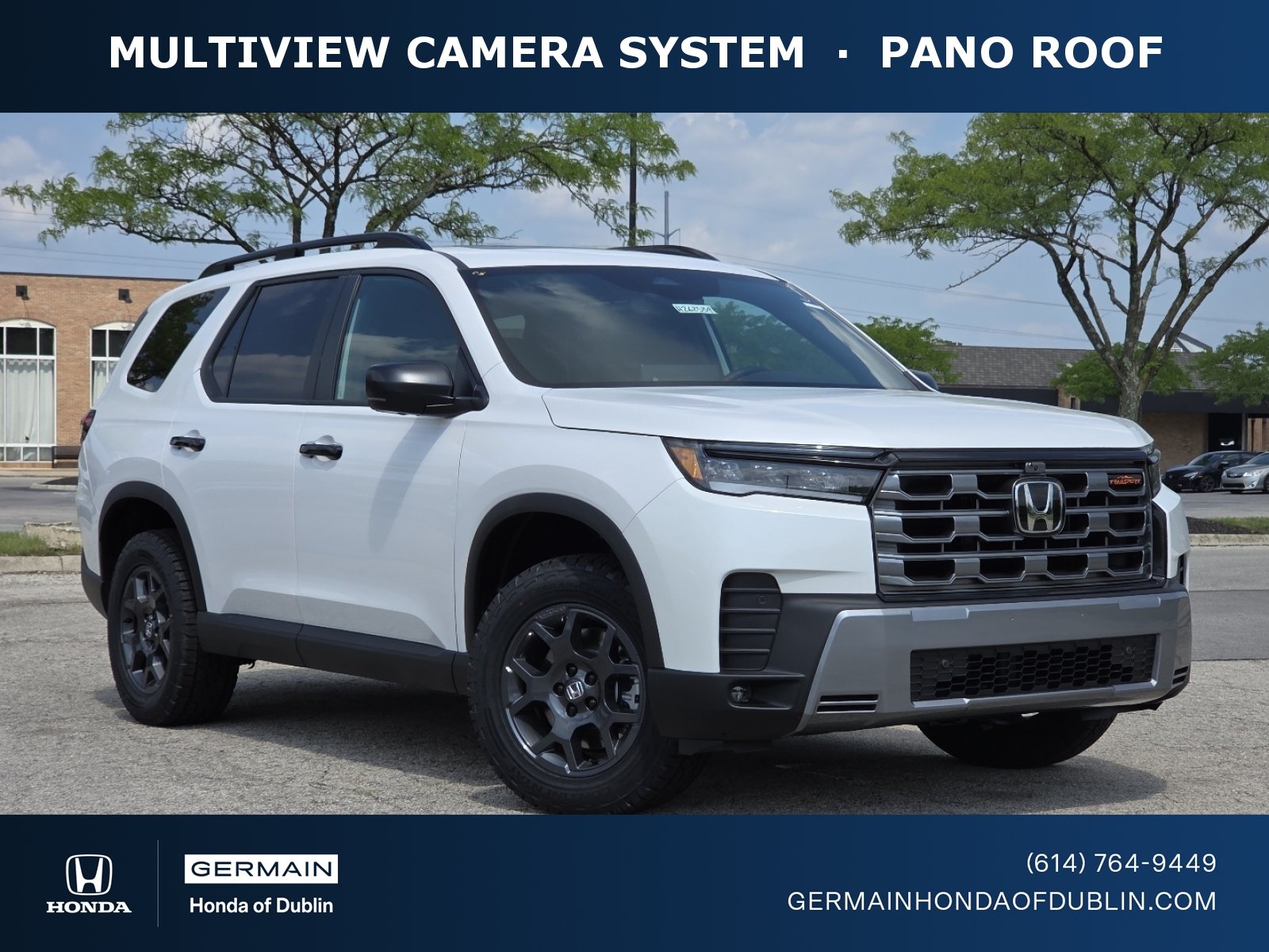 New 2026 Platinum White Pearl Honda TrailSport image 1