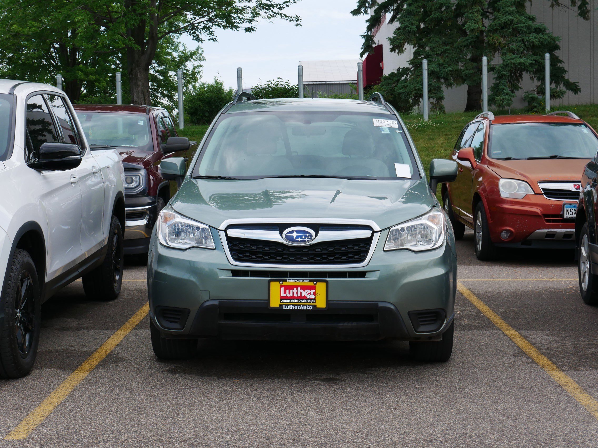 Used 2015 Jasmine Green Metallic Subaru 2.5i Premium image 2