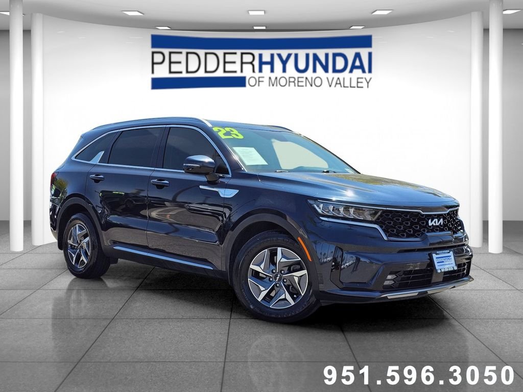 Used 2023 Blue Kia EX image 1