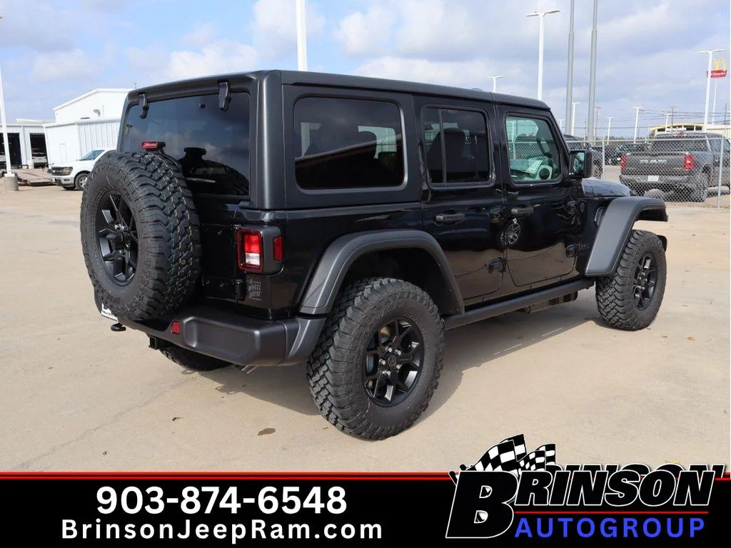 New 2026 Black Clearcoat Jeep Willys image 5